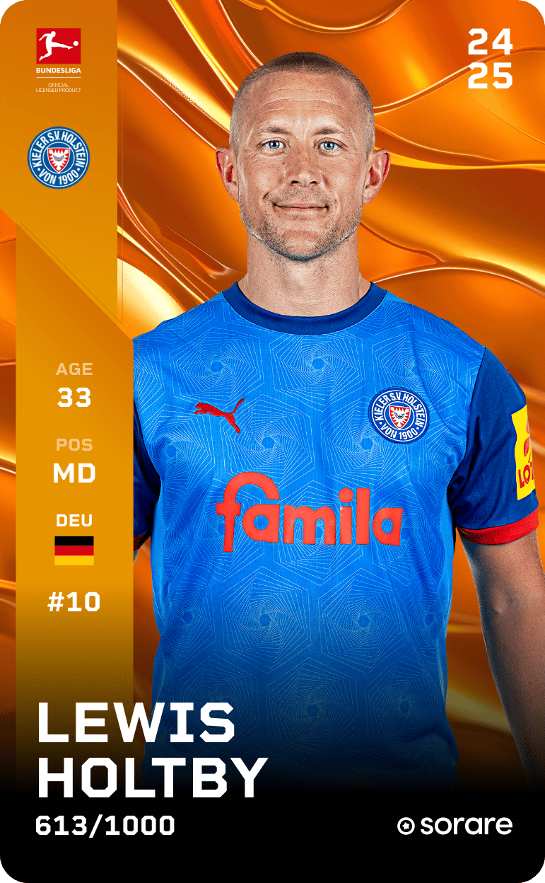 Lewis Holtby 2024-25 • Limited 613/1000