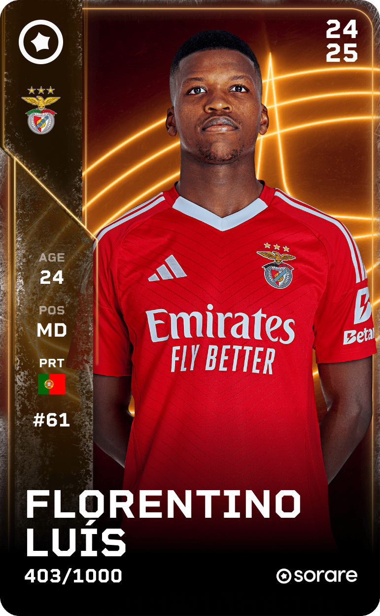 Florentino Luís 2024-25 • Limited 403/1000