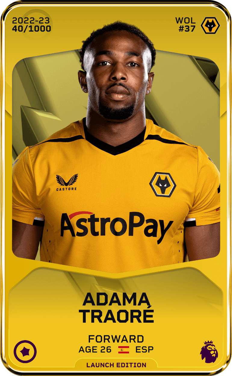 Adama Traoré 2022-23 • Limited 40/1000