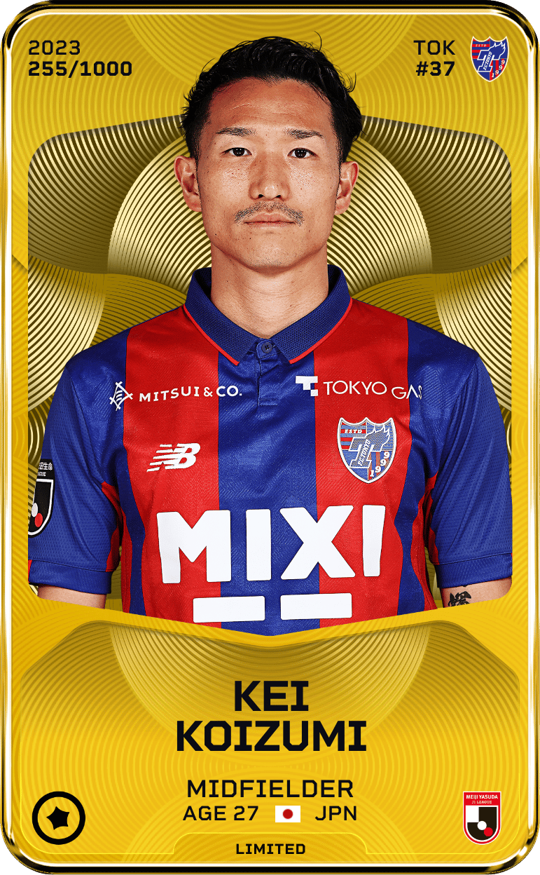 Kei Koizumi 2023-24 • Limited 255/1000