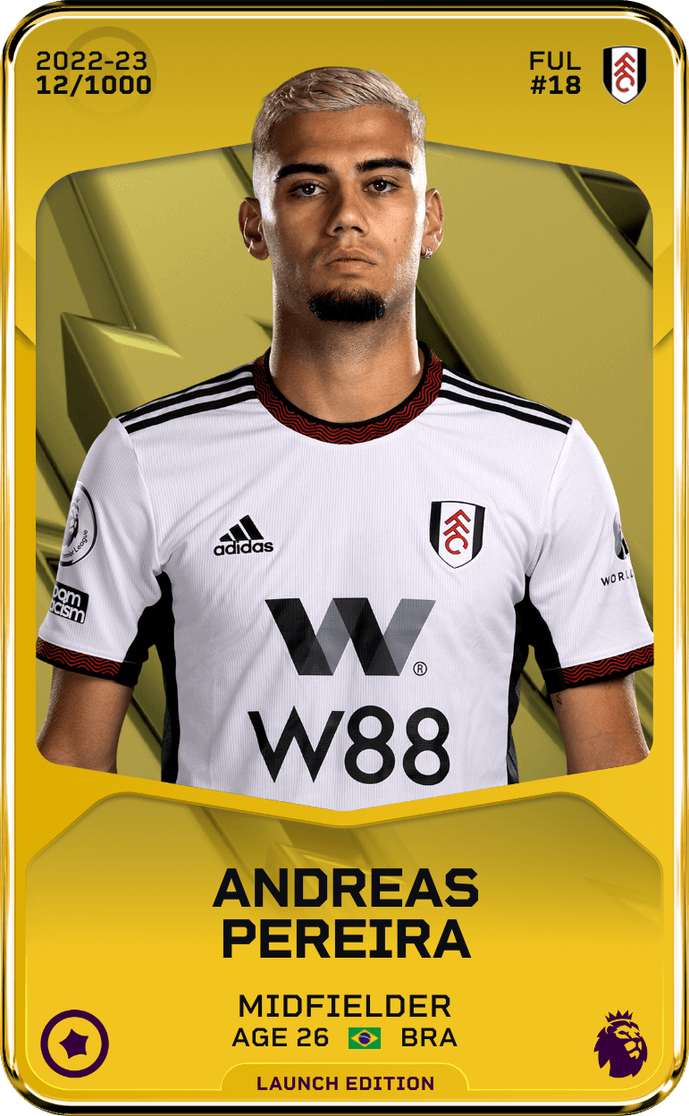 Andreas Pereira 2022-23 • Limited 12/1000