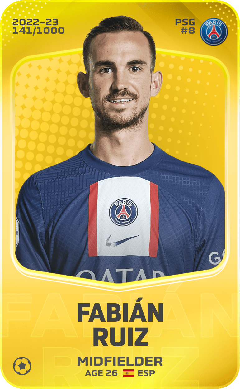 Fabián Ruiz 2022-23 • Limited 141/1000