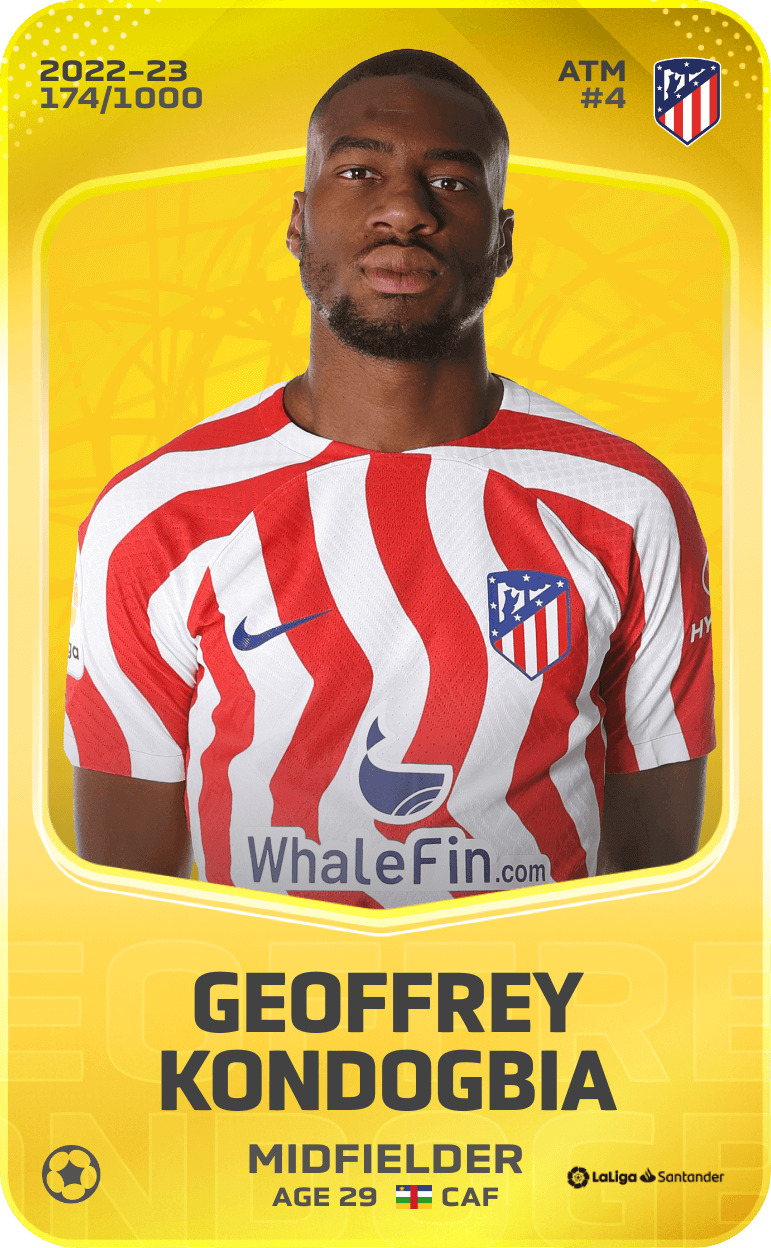 Geoffrey Kondogbia 2022-23 • Limited 174/1000