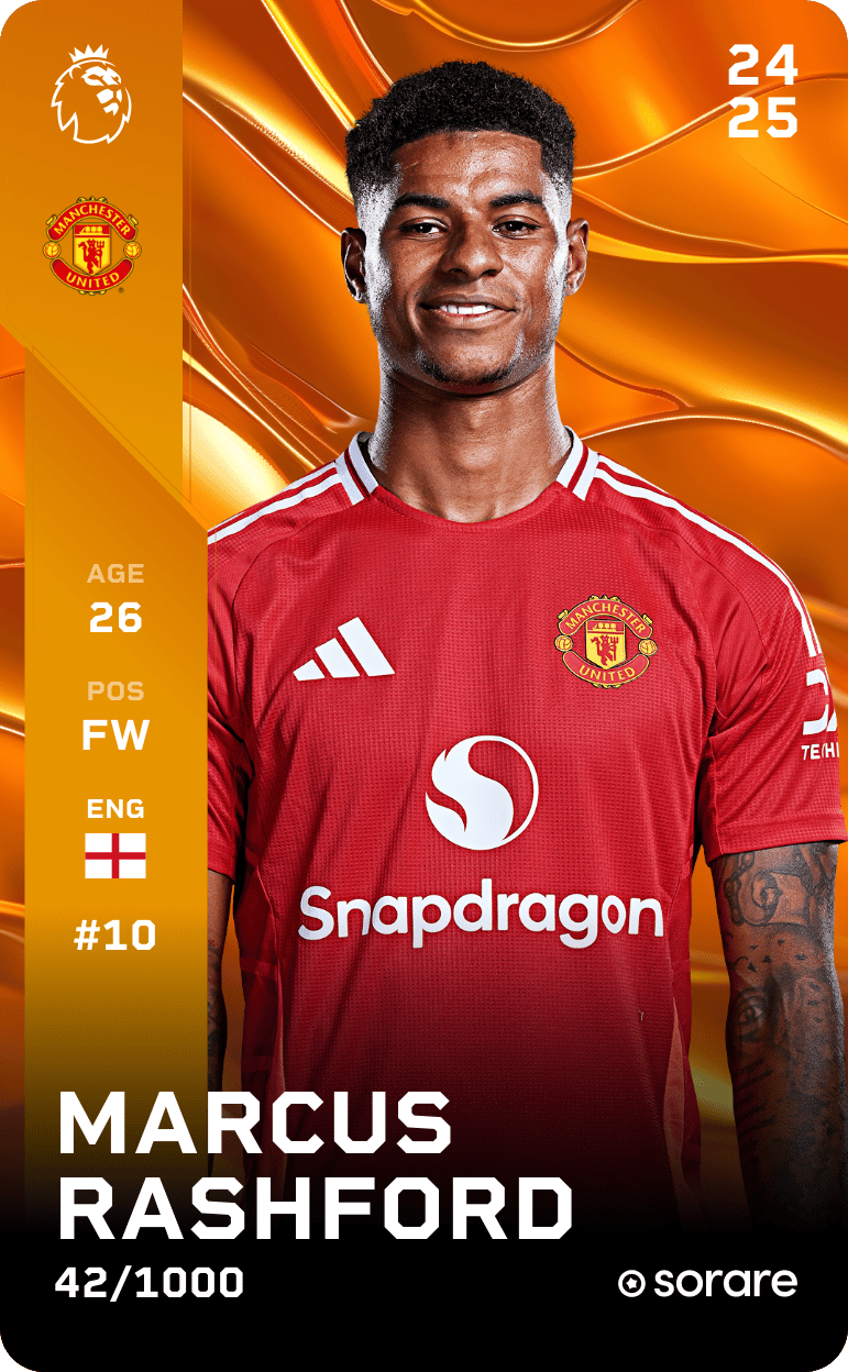 Marcus Rashford 2024-25 • Limited 42/1000