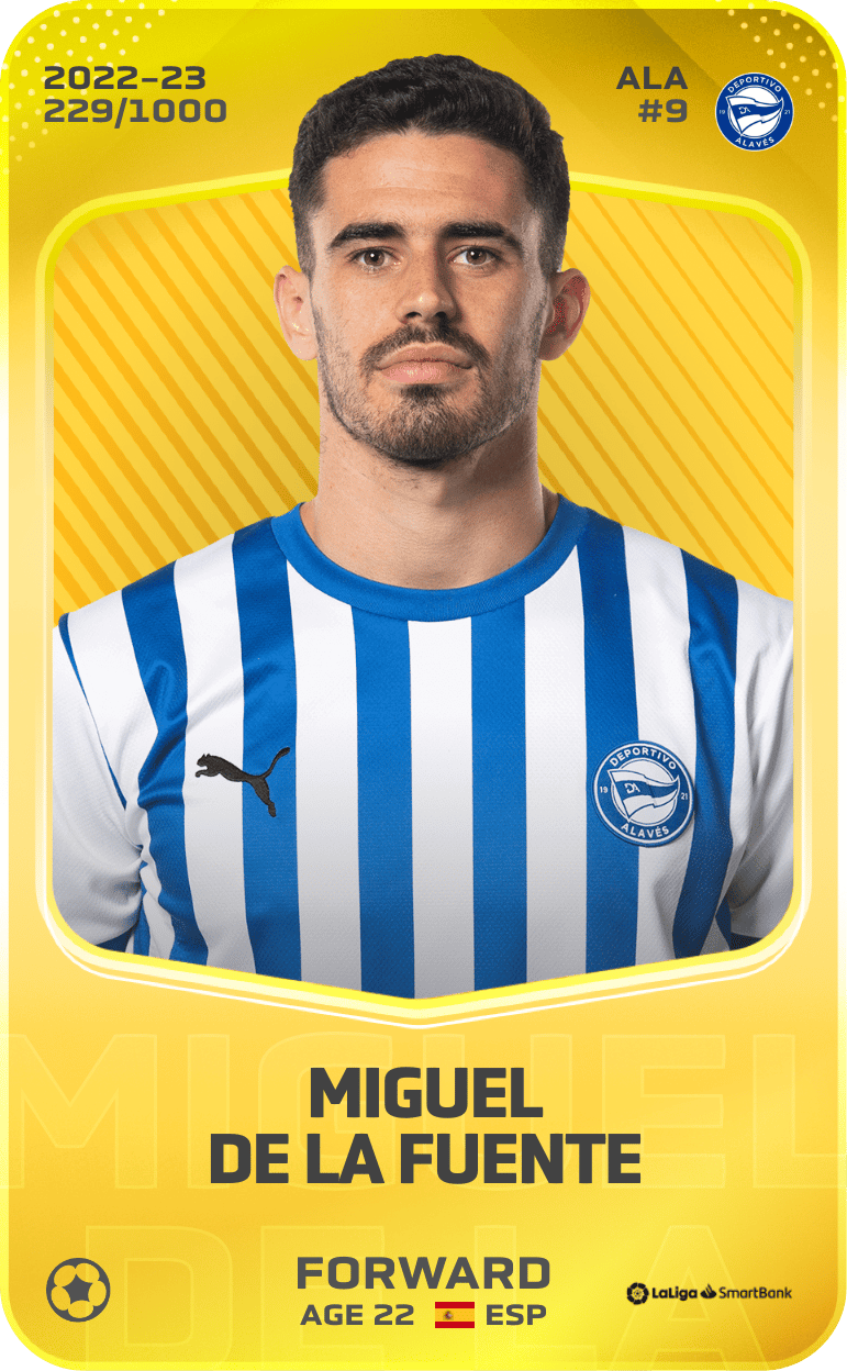 Miguel de la Fuente 2022-23 • Limited 229/1000