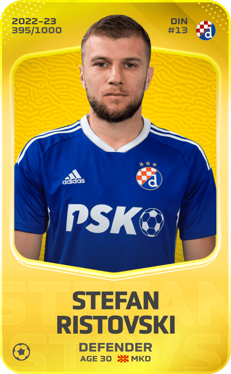 Stefan Ristovski 2022-23 • Limited 395/1000