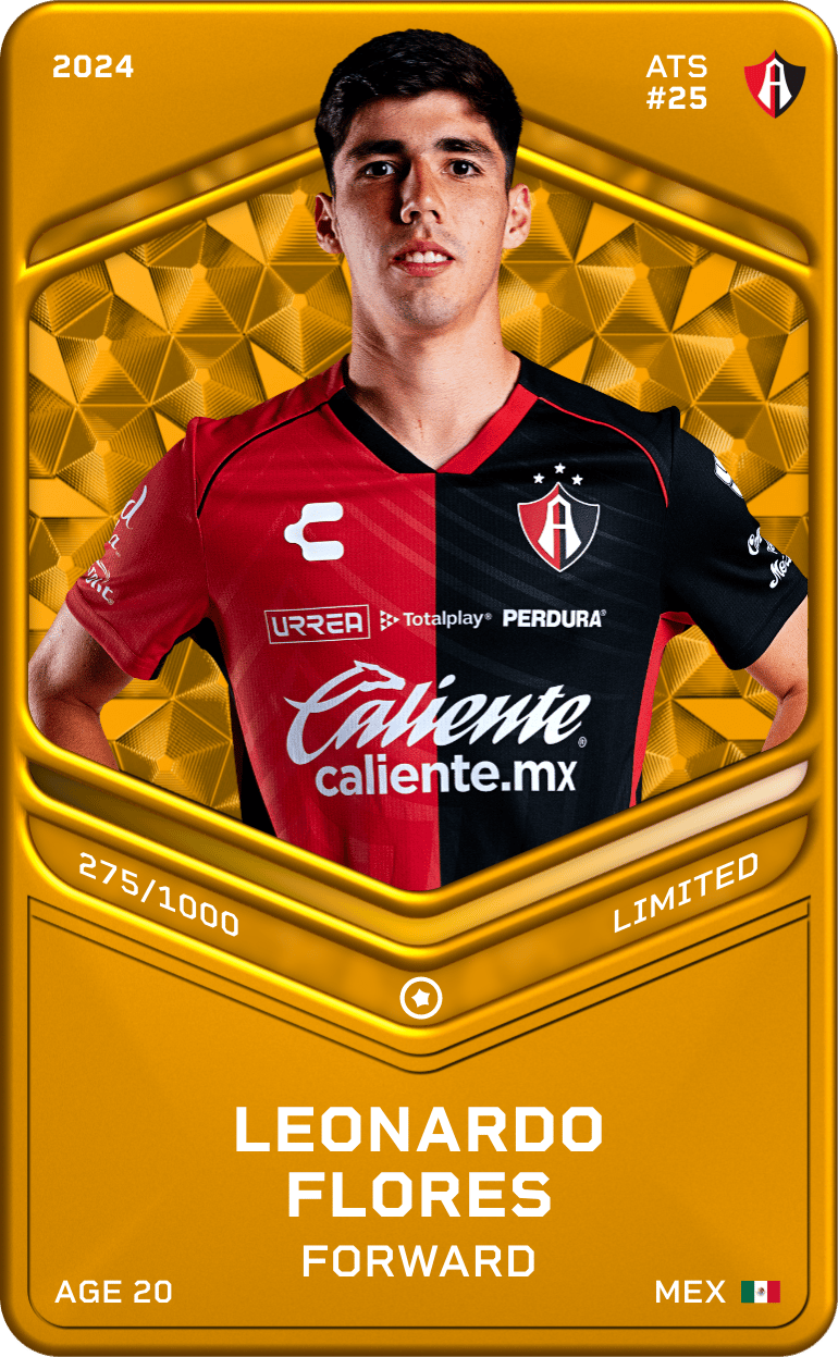 Leonardo Flores 2024-25 • Limited 275/1000