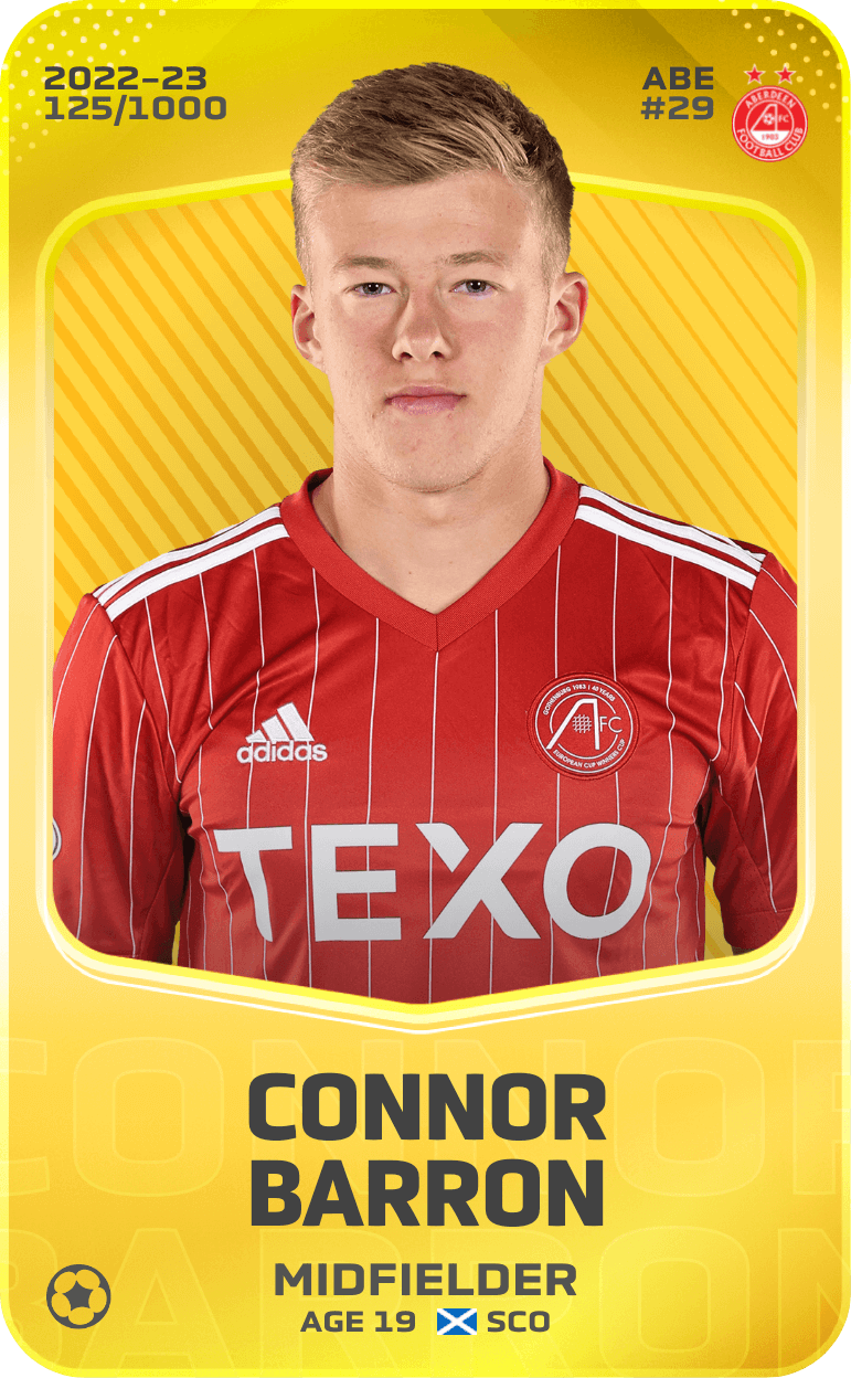 Connor Barron 2022-23 • Limited 125/1000