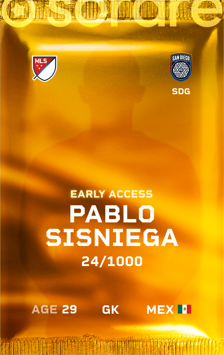 Pablo Sisniega 2025-26 • Limited 24/1000