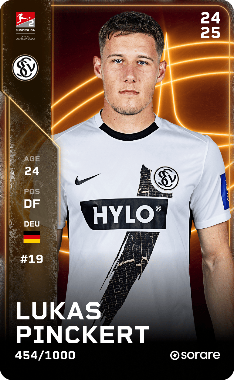 Lukas Pinckert 2024-25 • Limited 454/1000