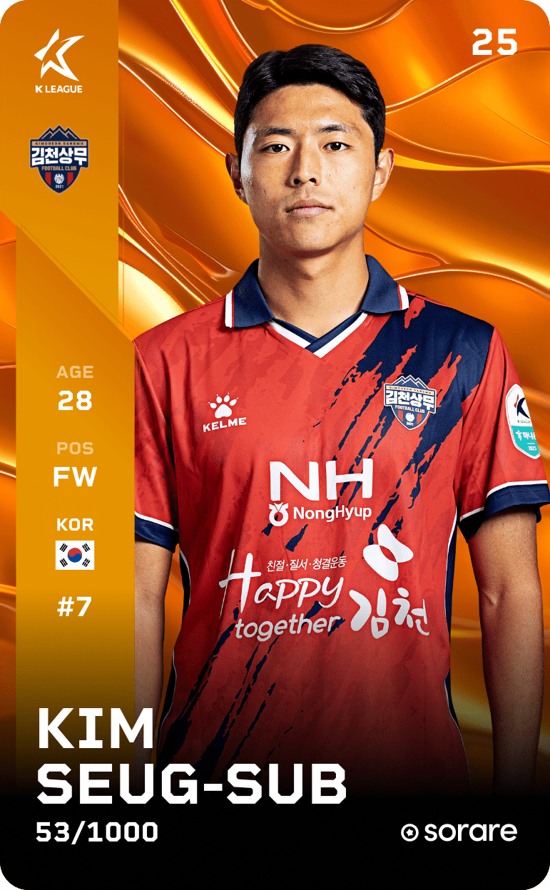 Kim Seung-Sub 2025-26 • Limited 53/1000