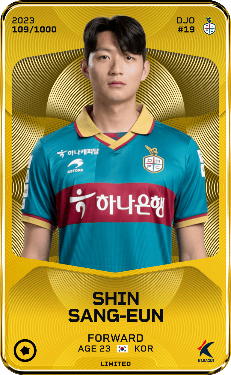 Shin Sang-Eun 2023-24 • Limited 109/1000