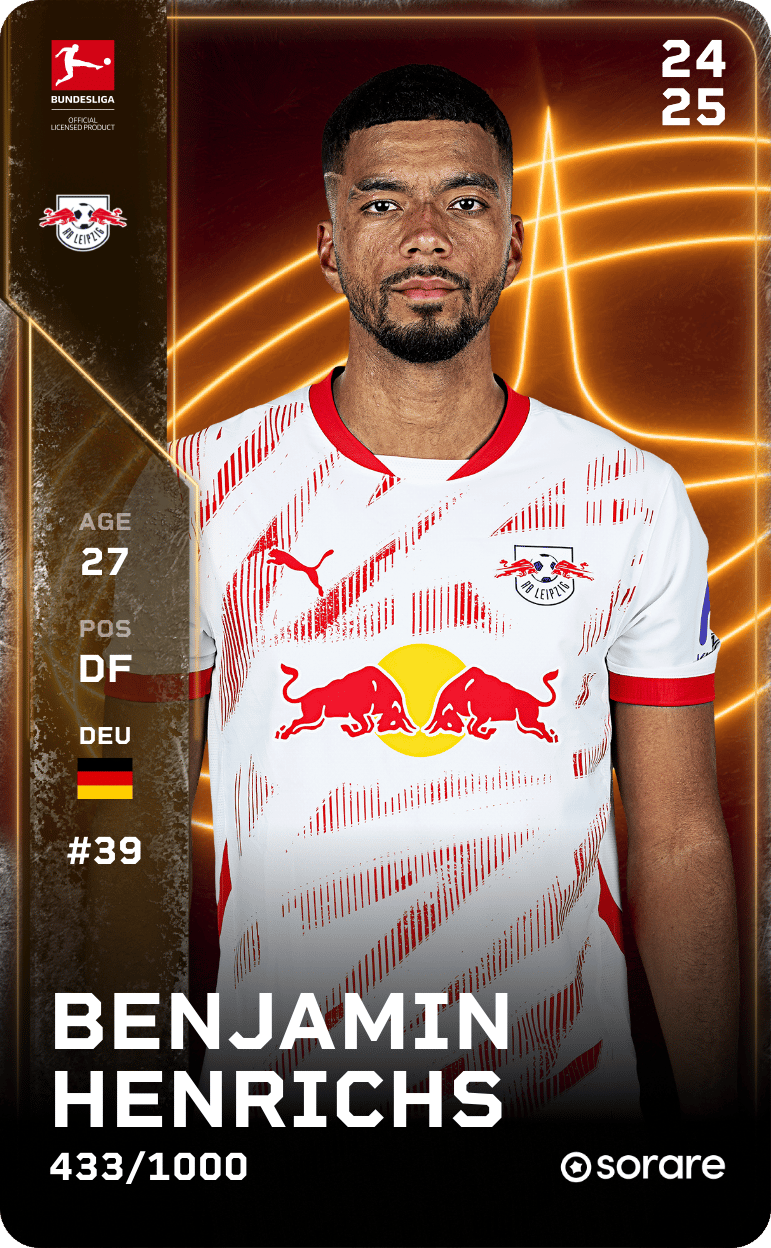 Benjamin Henrichs 2024-25 • Limited 433/1000