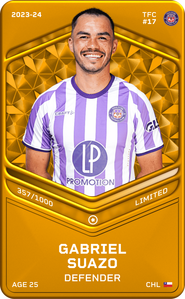 Gabriel Suazo 2023-24 • Limited 357/1000