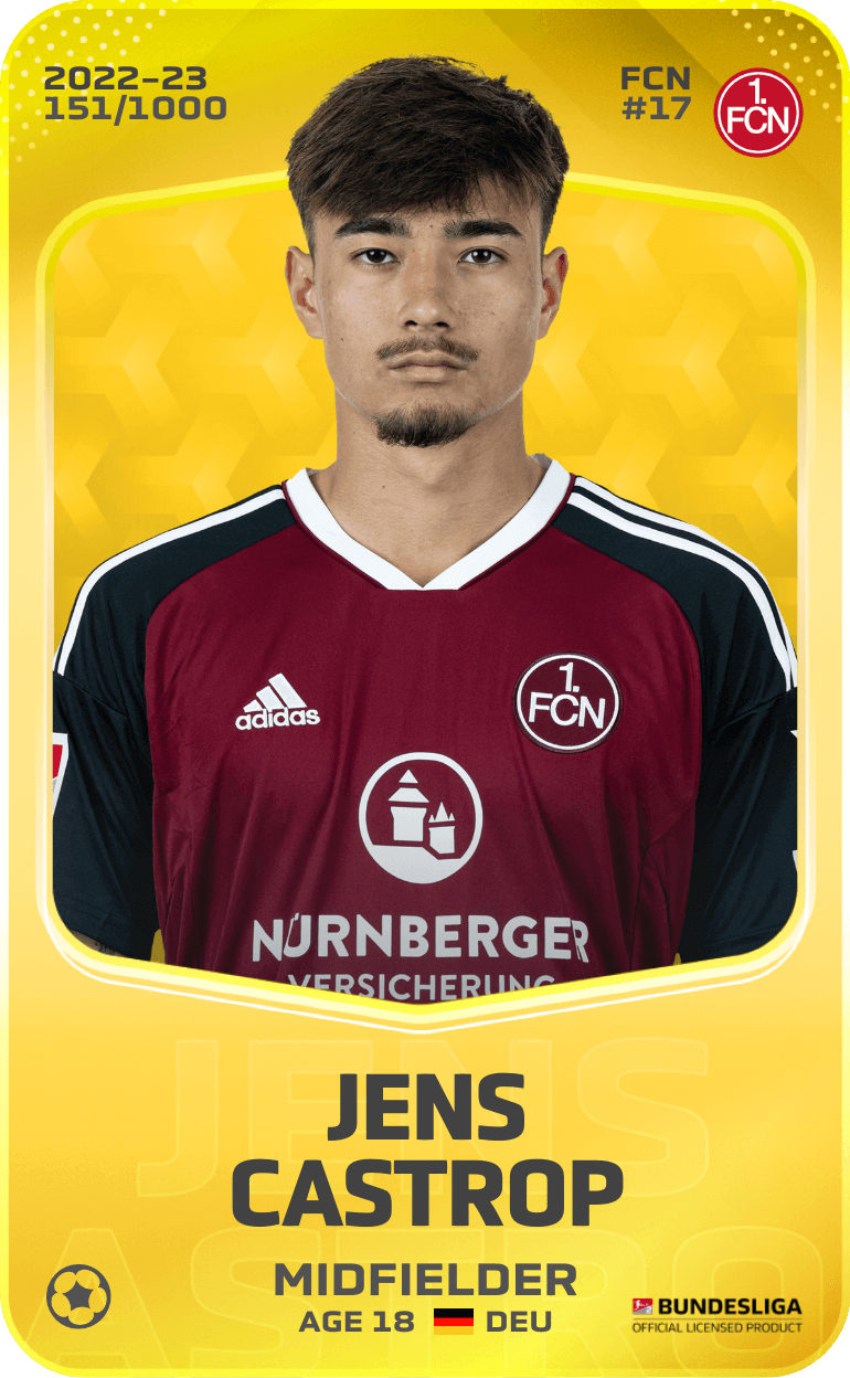 Jens Castrop 2022-23 • Limited 151/1000