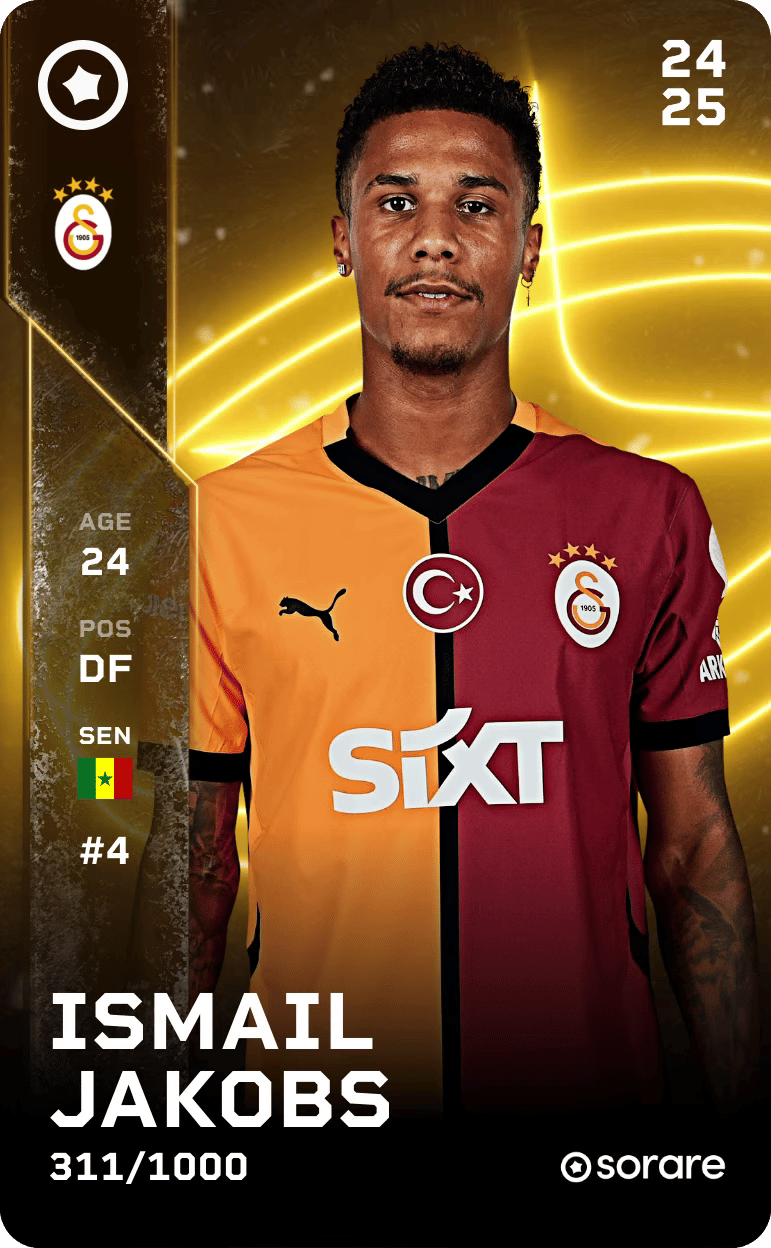 Ismail Jakobs 2024-25 • Limited 311/1000