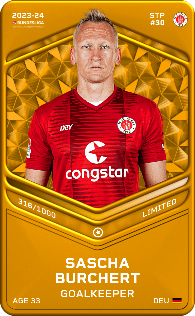 Sascha Burchert 2023-24 • Limited 316/1000