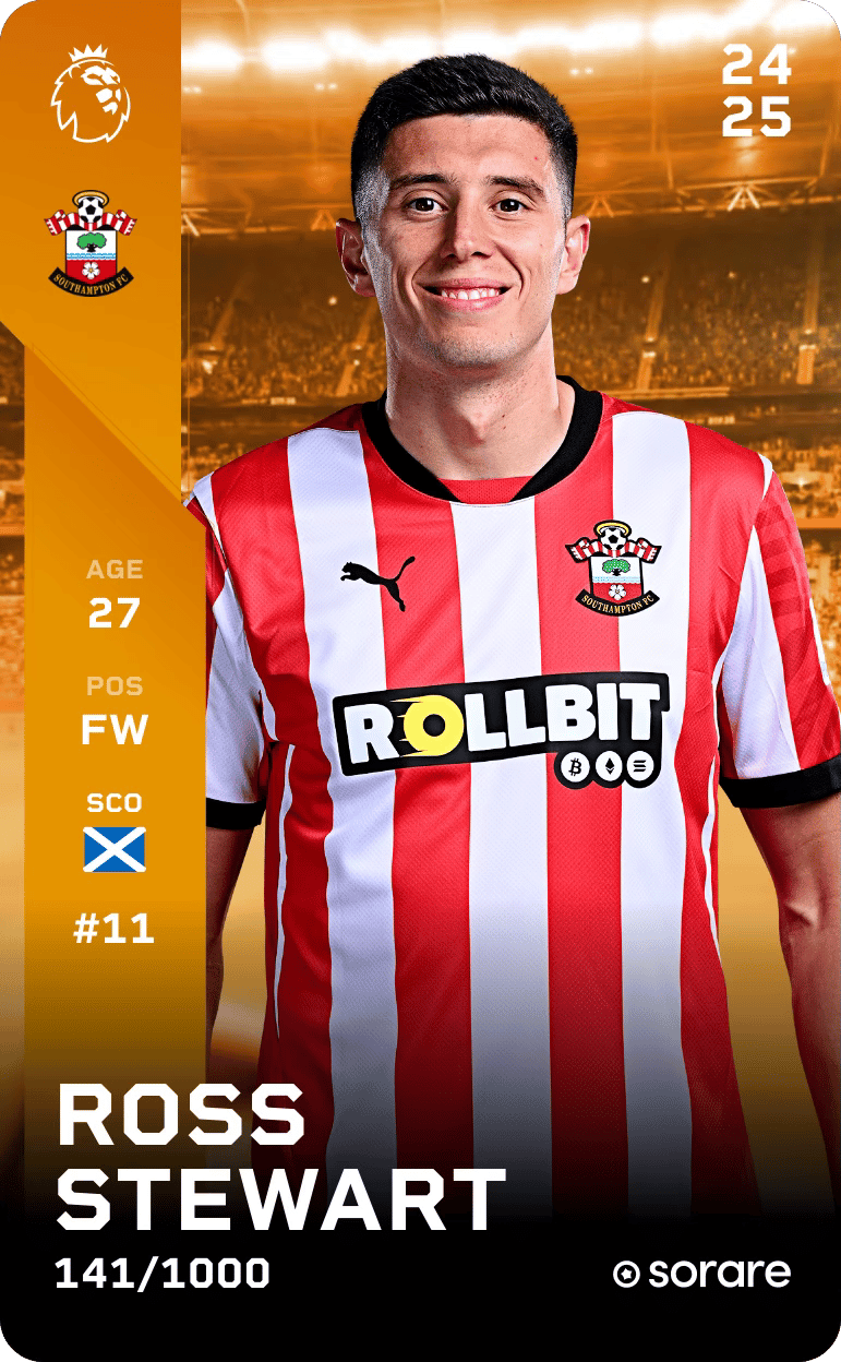 Ross Stewart 2024-25 • Limited 141/1000