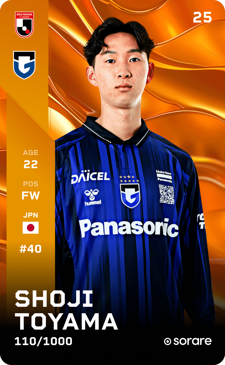 Shoji Toyama 2025-26 • Limited 110/1000