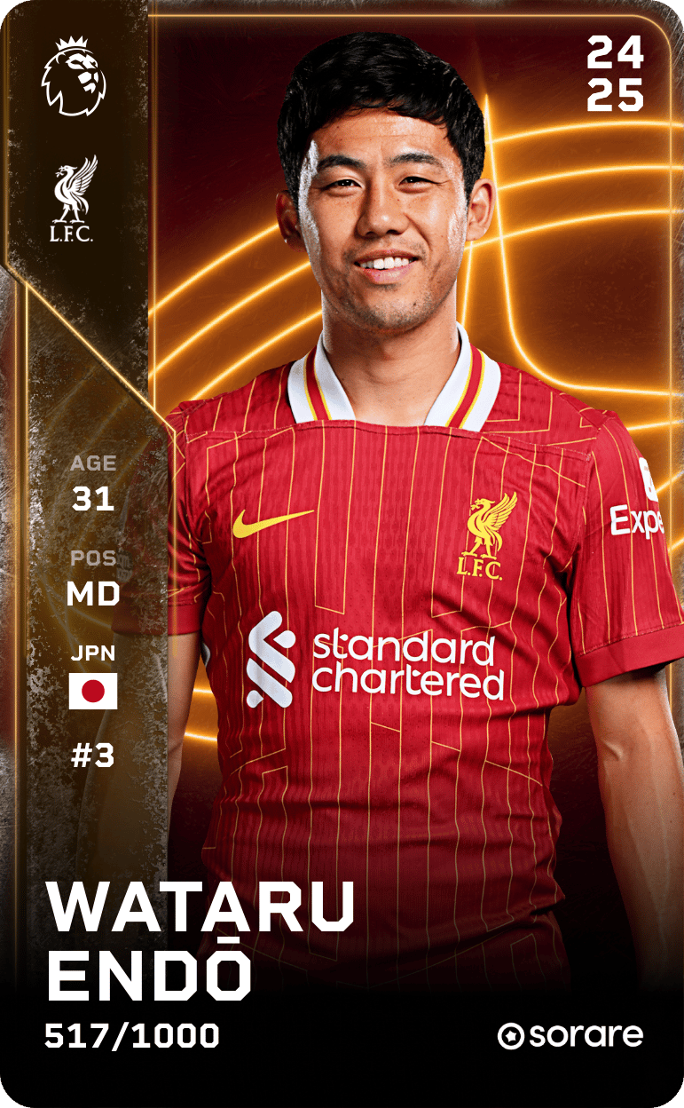 Wataru Endō 2024-25 • Limited 517/1000