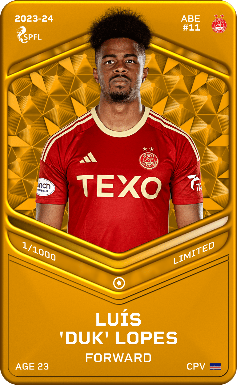 Luís 'Duk' Lopes 2023-24 • Limited 1/1000