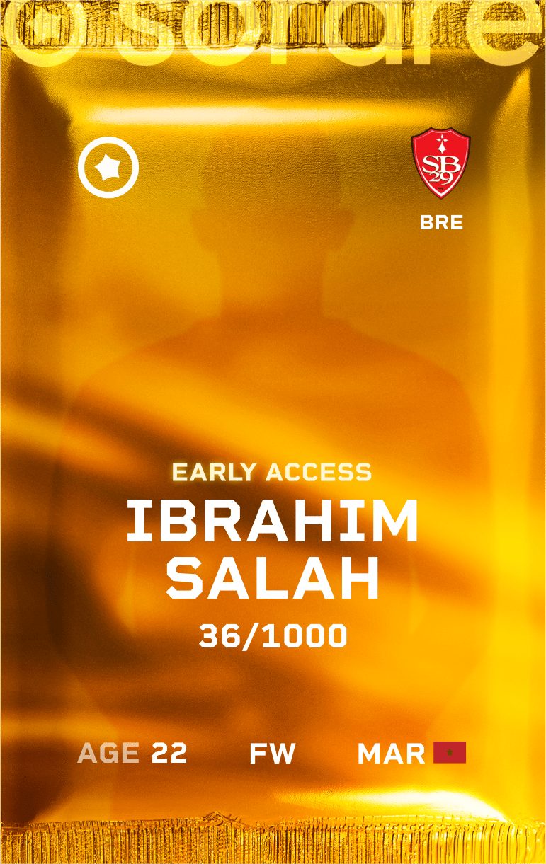 Ibrahim Salah 2024-25 • Limited 36/1000