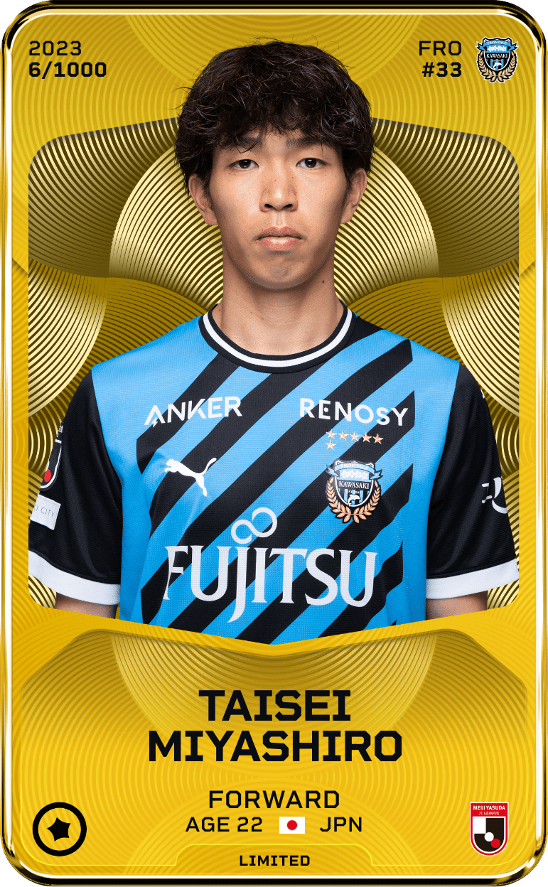 Taisei Miyashiro 2023-24 • Limited 6/1000