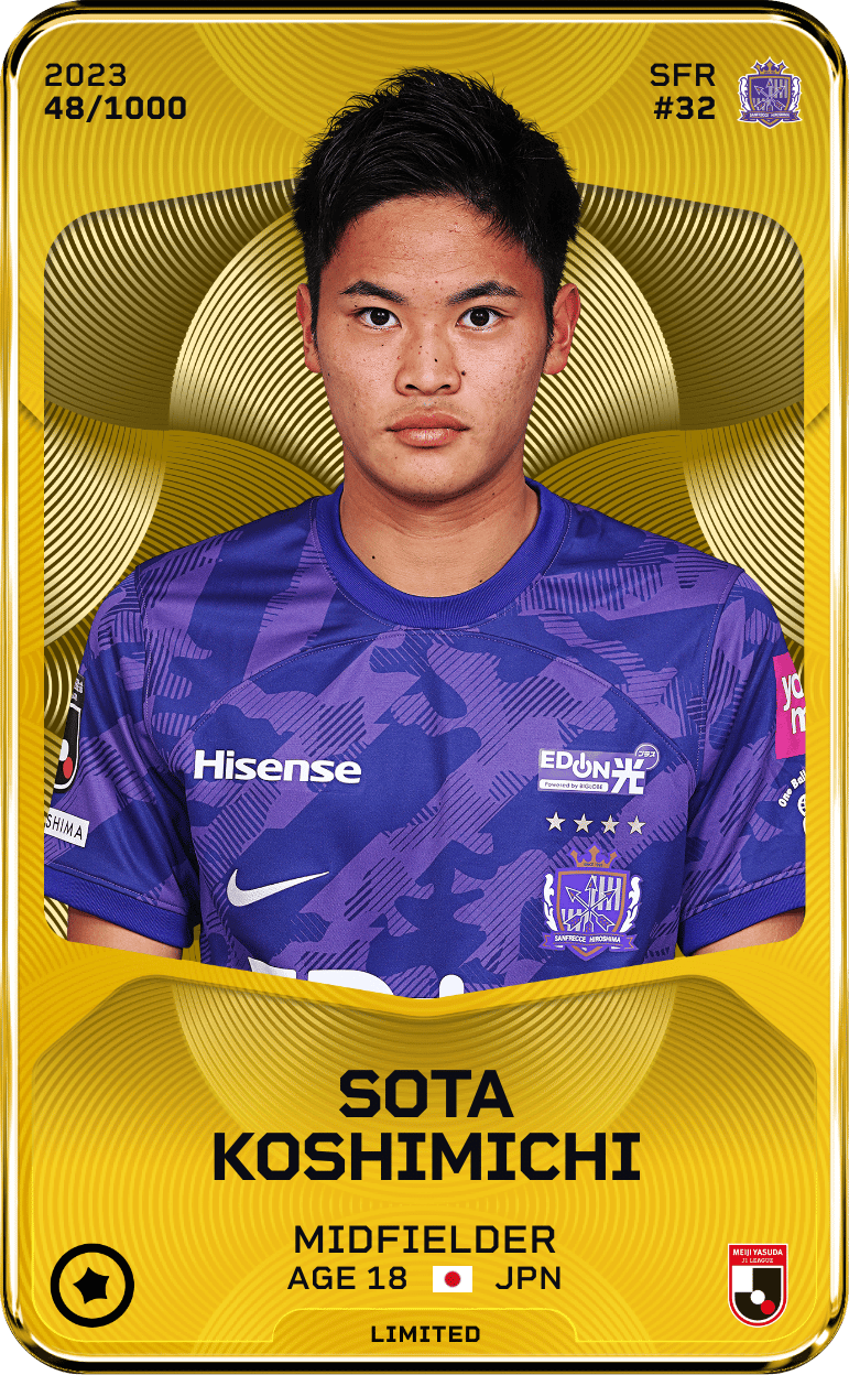 Sota Koshimichi 2023-24 • Limited 48/1000