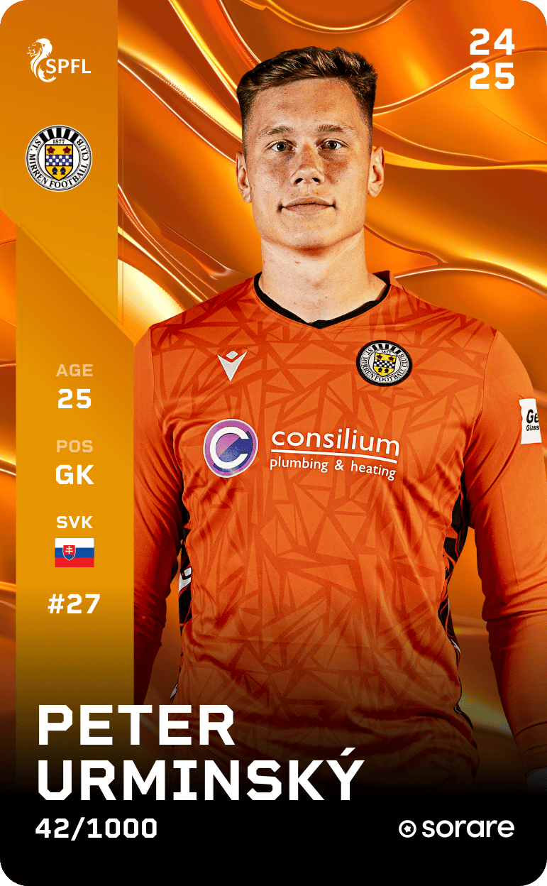 Peter Urminský 2024-25 • Limited 42/1000