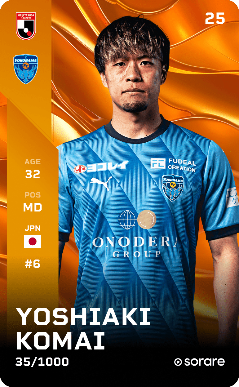 Yoshiaki Komai 2025-26 • Limited 35/1000