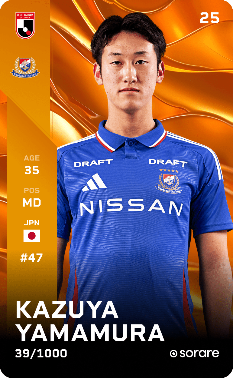 Kazuya Yamamura 2025-26 • Limited 39/1000