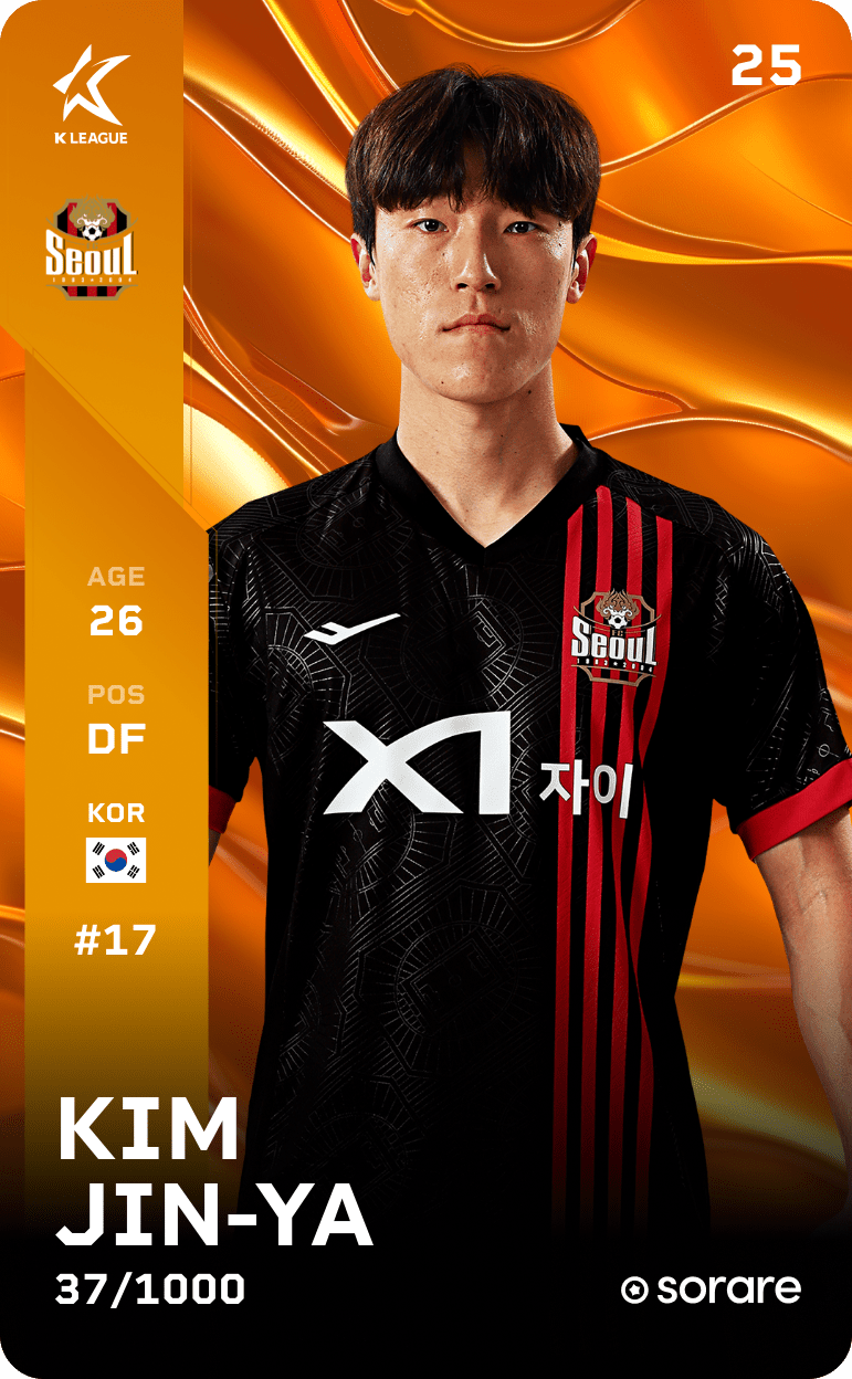 Kim Jin-Ya 2025-26 • Limited 37/1000