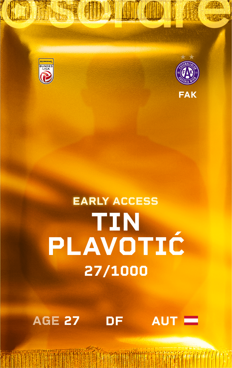 Tin Plavotić 2024-25 • Limited 27/1000