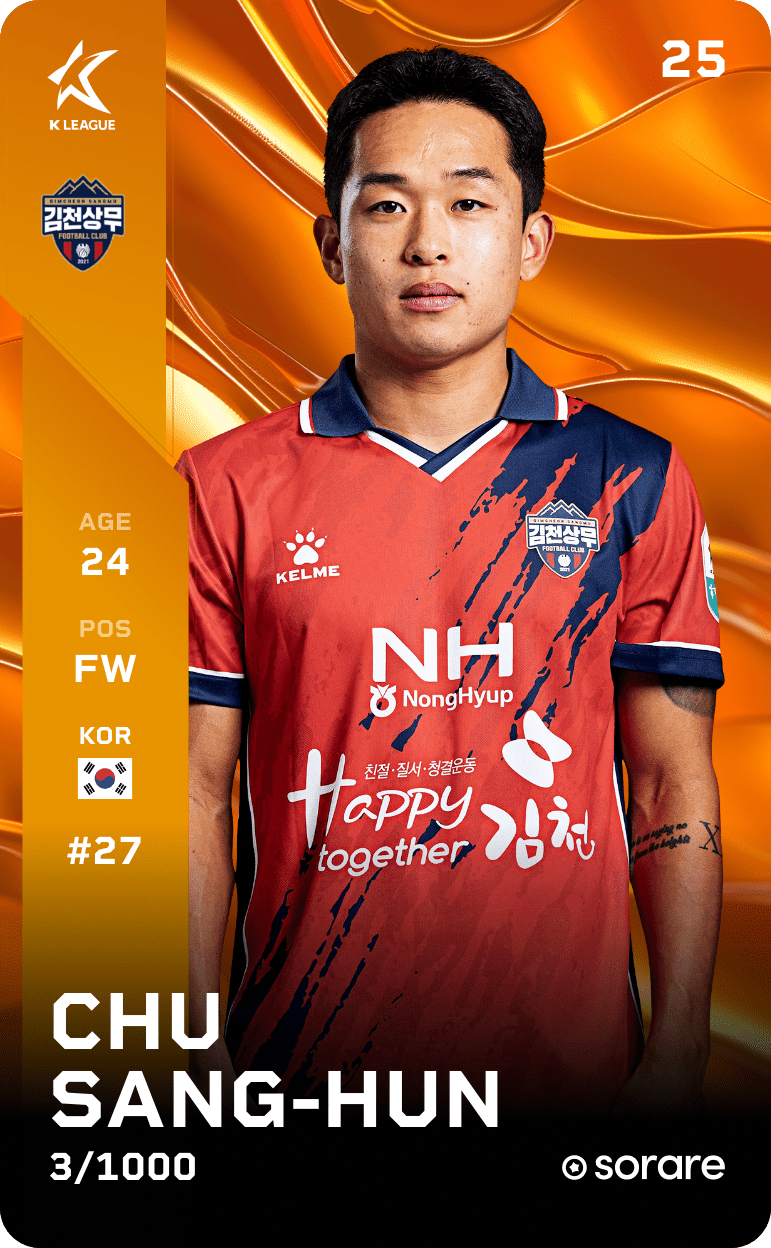 Chu Sang-Hun 2025-26 • Limited 3/1000
