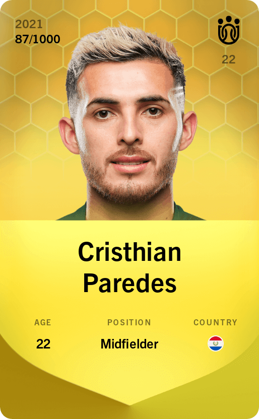 Cristhian Paredes 2021-22 • Limited 87/1000