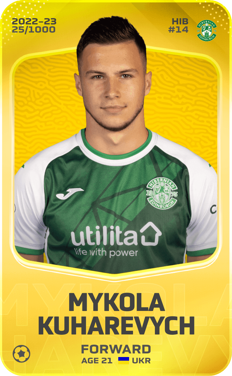 Mykola Kuharevych 2022-23 • Limited 25/1000