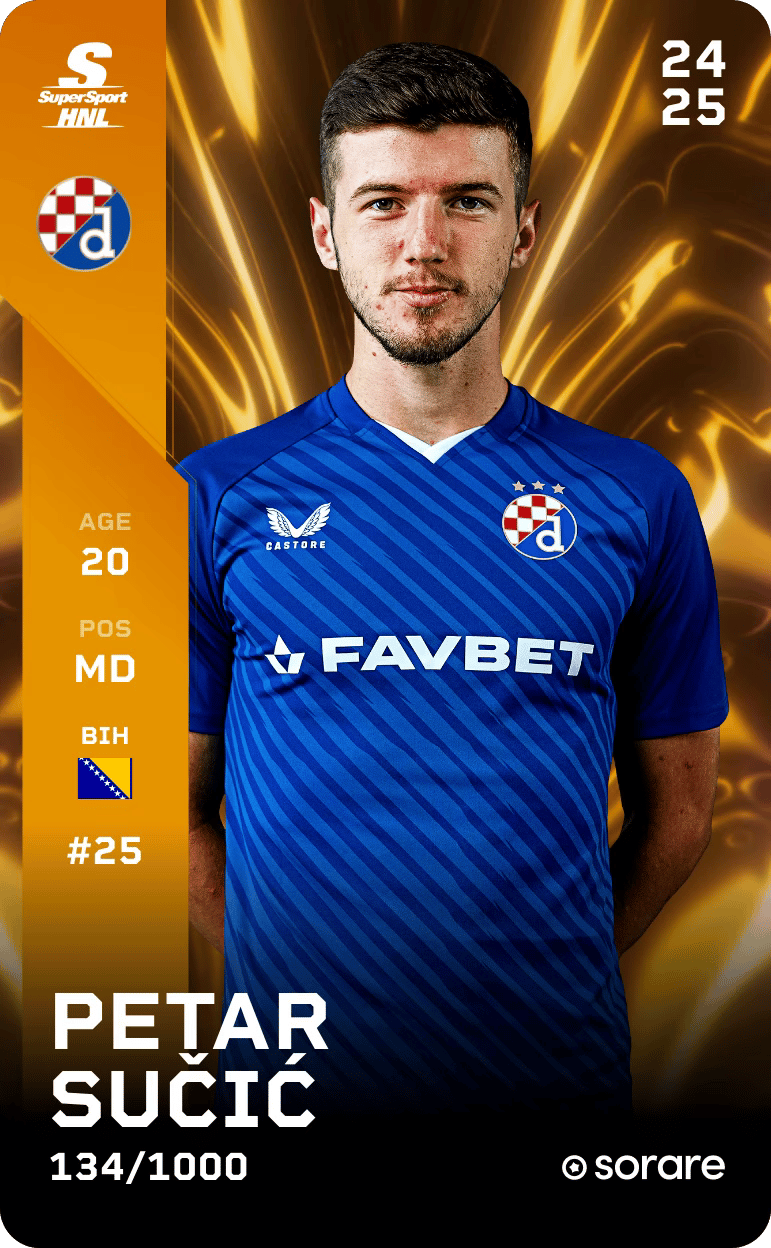 Petar Sučić 2024-25 • Limited 134/1000