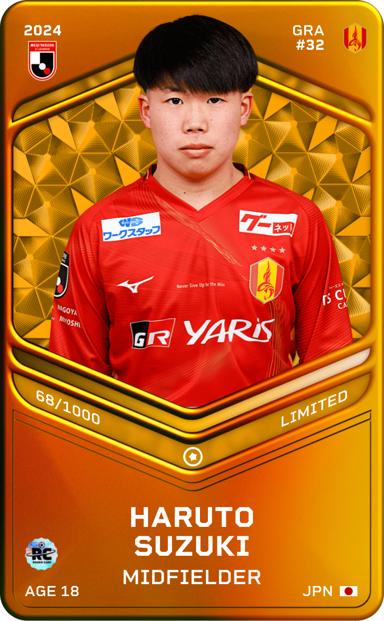Haruto Suzuki 2024-25 • Limited 68/1000