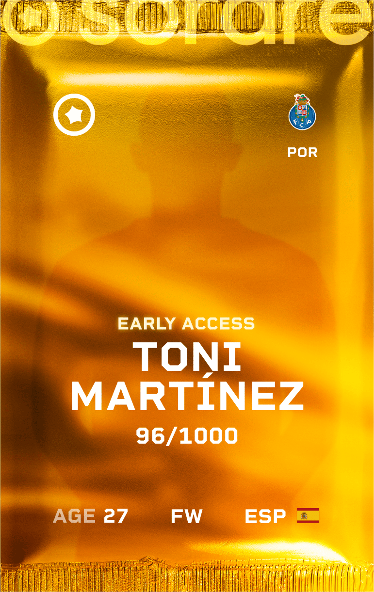 Toni Martínez 2024-25 • Limited 96/1000
