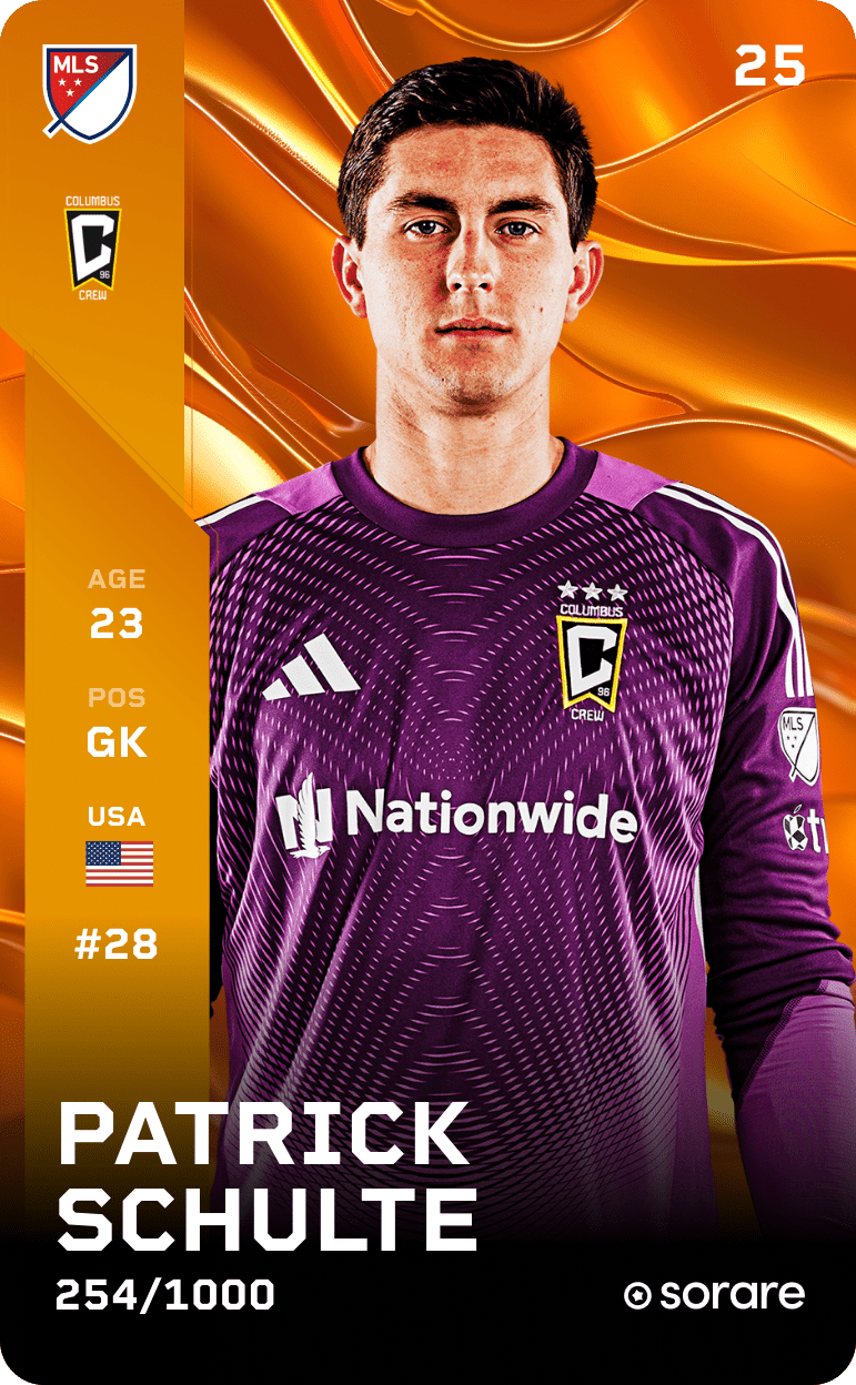 Patrick Schulte 2025-26 • Limited 254/1000