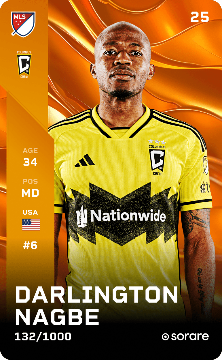 Darlington Nagbe 2025-26 • Limited 132/1000