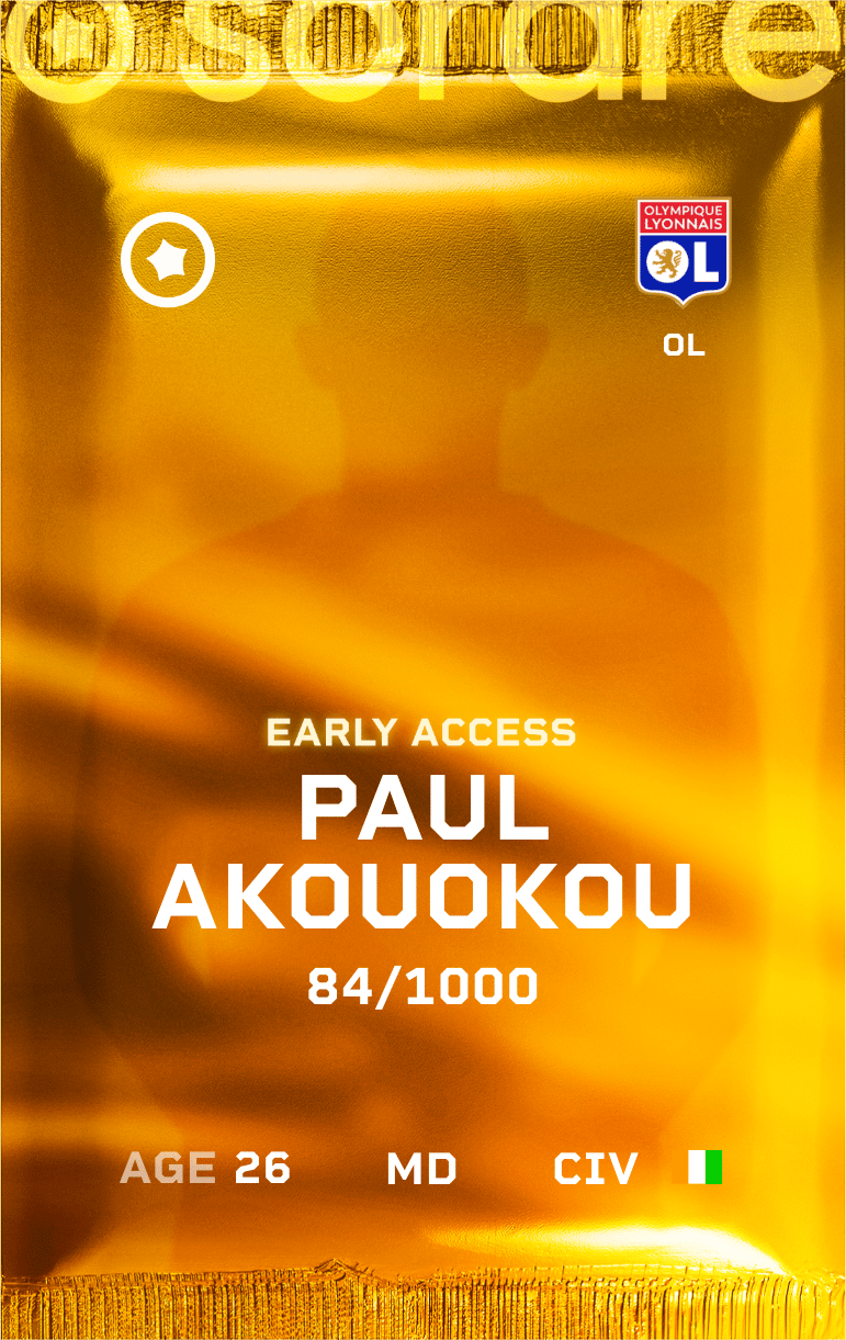 Paul Akouokou 2024-25 • Limited 84/1000