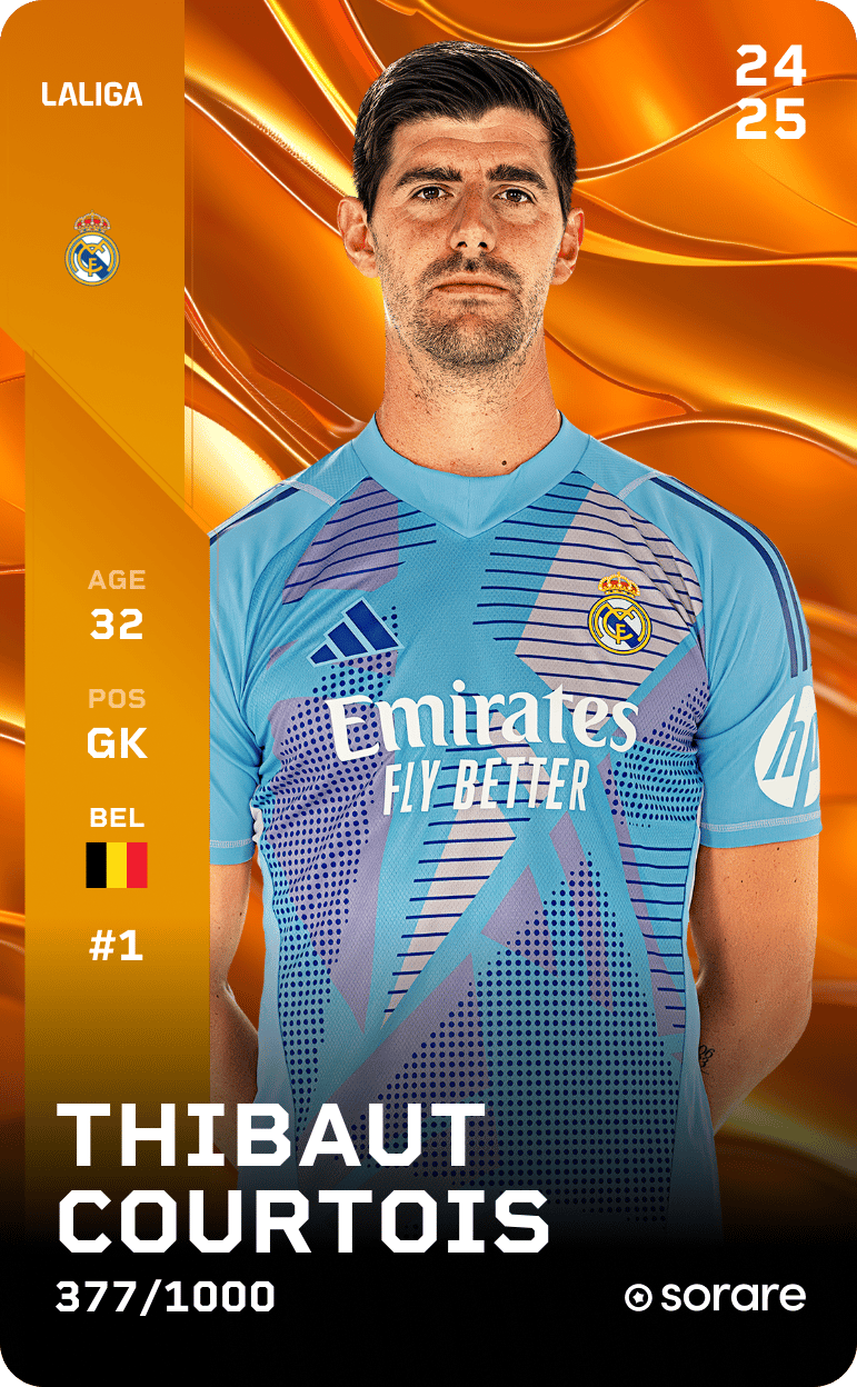 Thibaut Courtois 2024-25 • Limited 377/1000