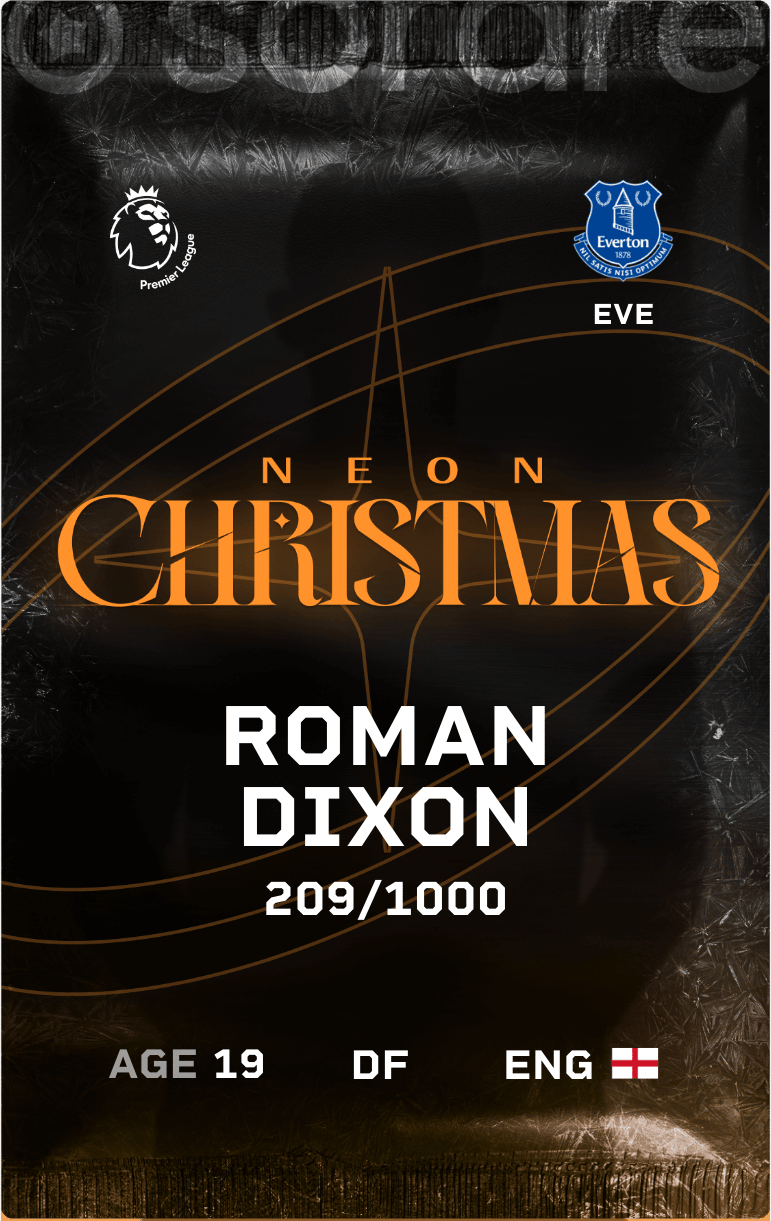 Roman Dixon 2024-25 • Limited 209/1000