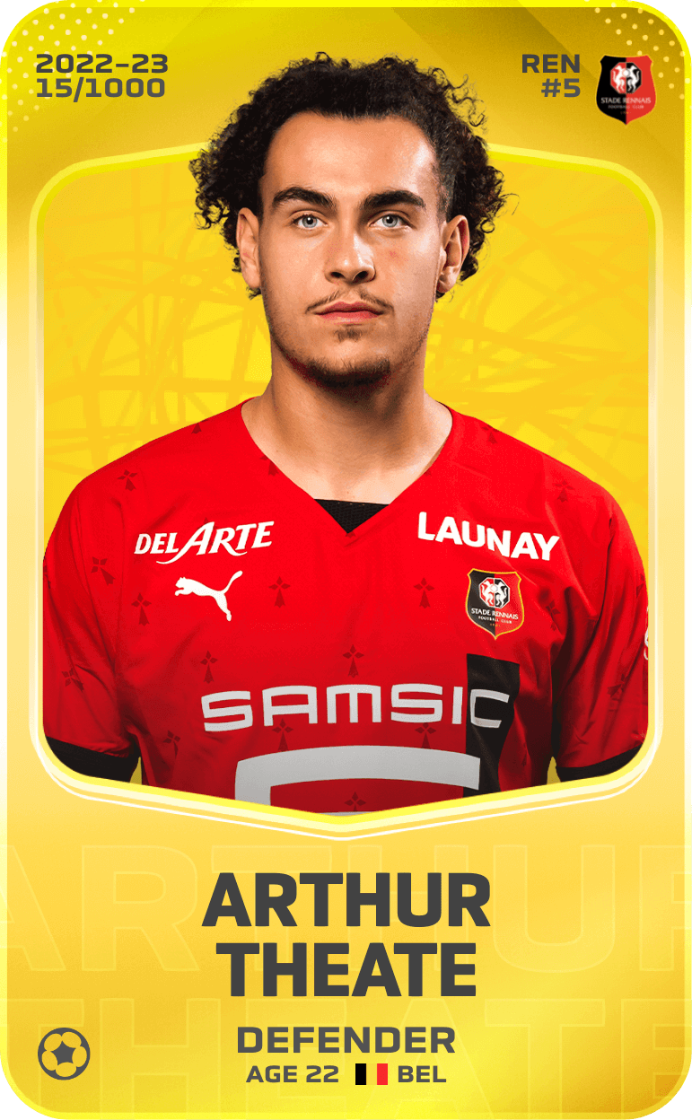 Arthur Theate 2022-23 • Limited 15/1000