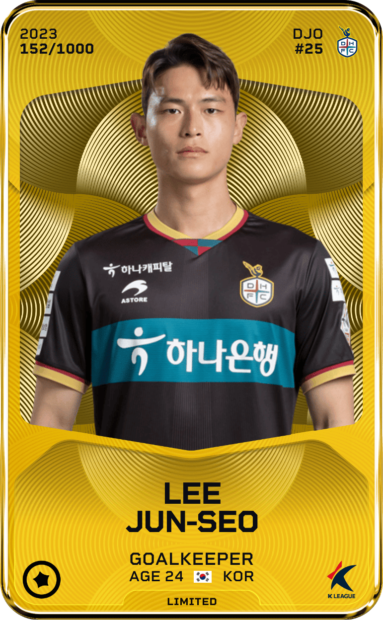 Lee Jun-Seo 2023-24 • Limited 152/1000