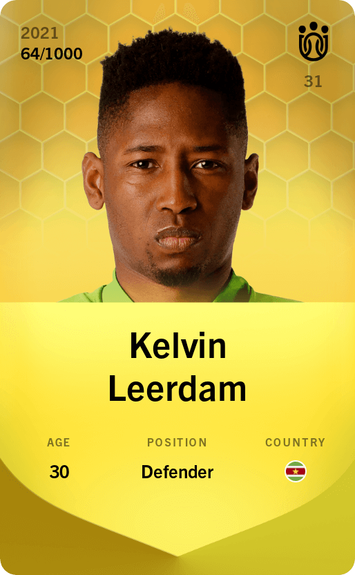 Kelvin Leerdam 2021-22 • Limited 64/1000