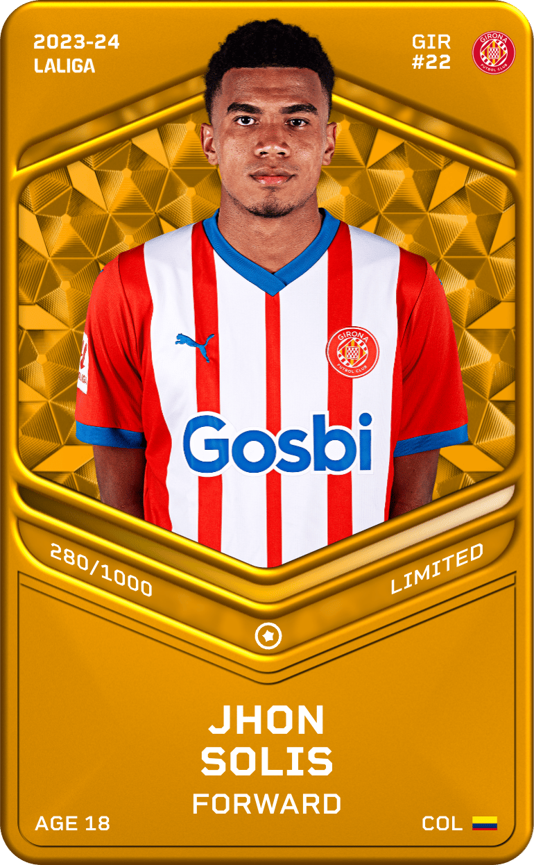 Jhon Solis 2023-24 • Limited 280/1000