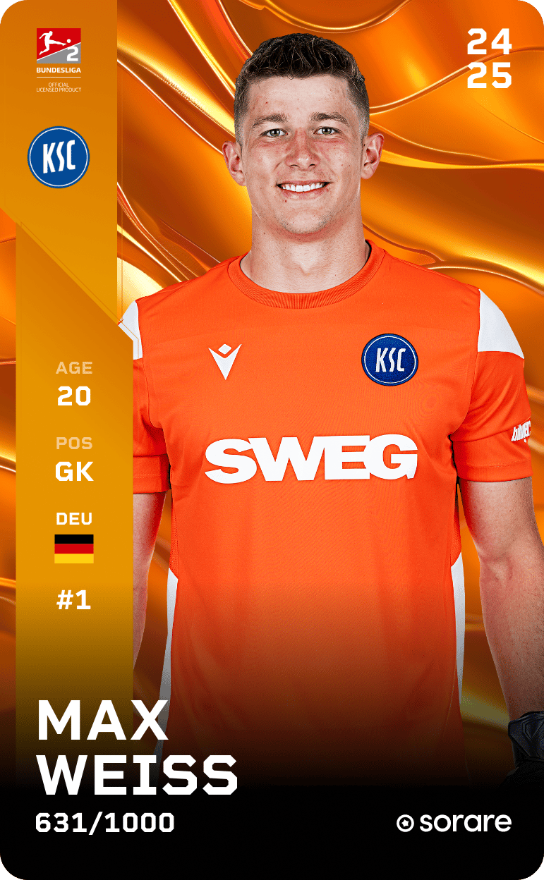 Max Weiß 2024-25 • Limited 631/1000