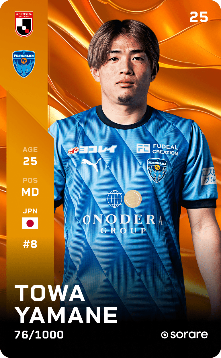 Towa Yamane 2025-26 • Limited 76/1000